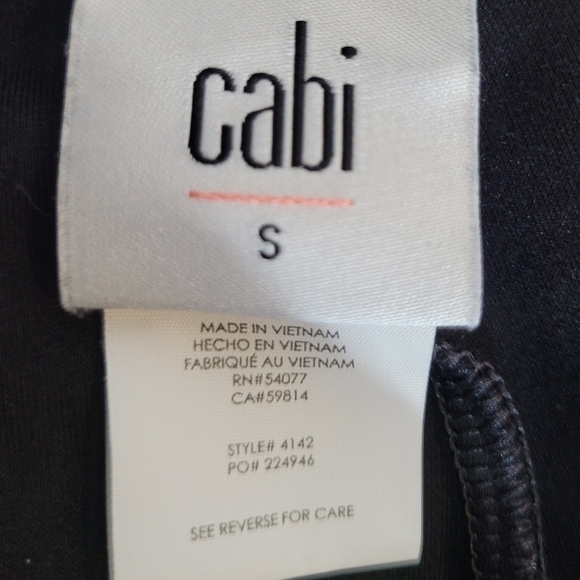 CAbi Lean Floral Burst Leggings #4142 - Size S - Picture 5 of 7